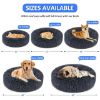 Picture of Round plush dog bed