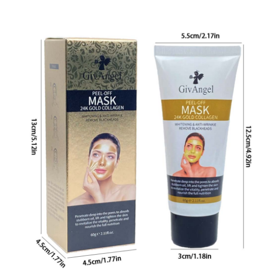 Picture of Gold Rip-Off Mask (2 bottles)