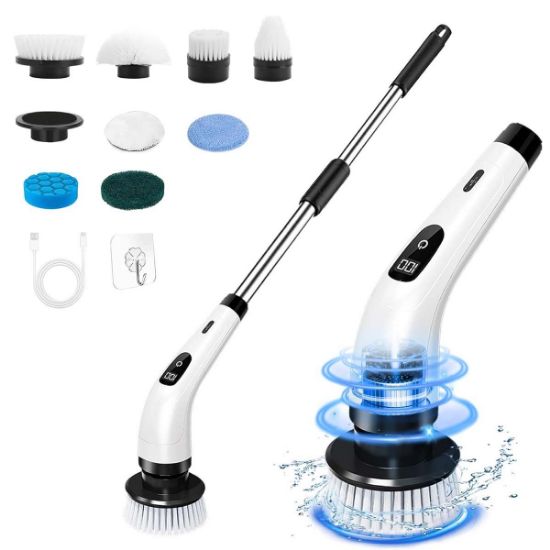 Picture of Motorized Rotary ScrubberPower ScrubberCordless Cleaning Brush