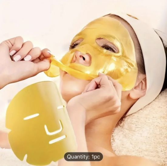 Picture of 10 PCS 24K Golden Water-Light Collagen Facial SPA Mask: Hydrating And Nourishing Skin, Suitable for All Skin Types