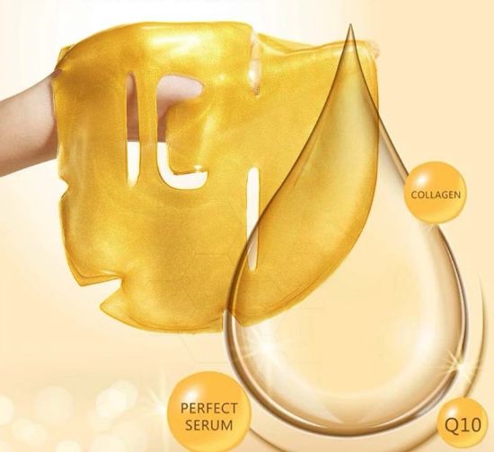 Picture of 10 PCS 24K Golden Water-Light Collagen Facial SPA Mask: Hydrating And Nourishing Skin, Suitable for All Skin Types