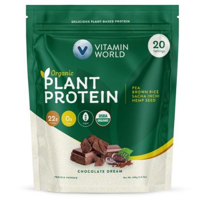 Picture of Vitamin World’s Organic Plant Protein(buy 1 get 1 free 50% off)