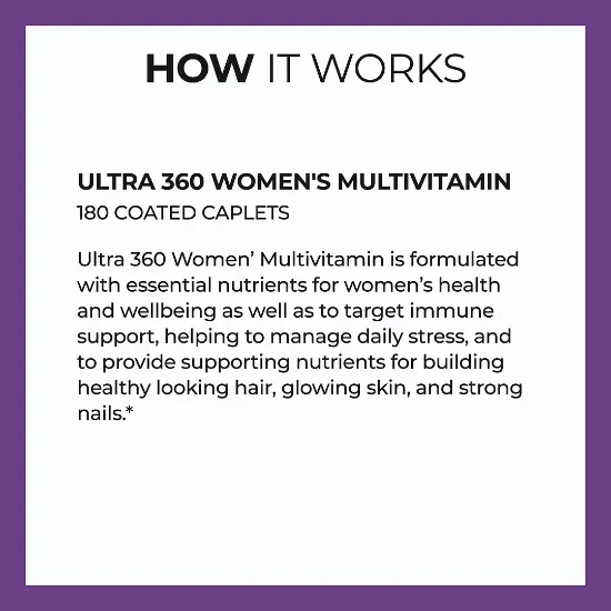 Picture of ULTRA 360 Women's Multivitamin( buy 1 get 1 free 50% off)