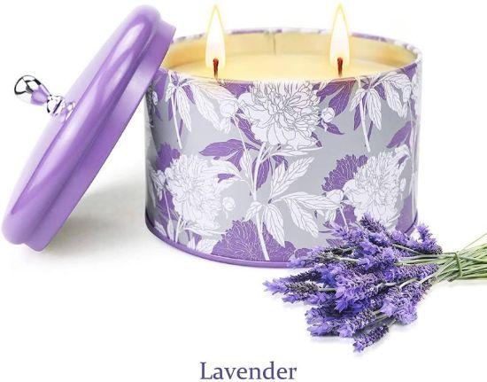 Picture of candle fragrance perfume brand accesories gifts smokeless soy wax home scented aromatherapy candle